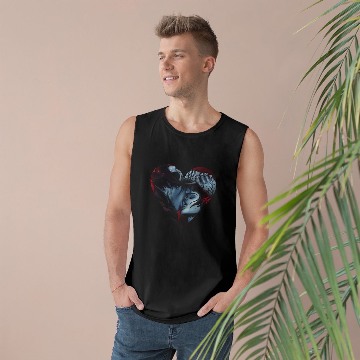"LICK" Unisex Heart Graphic Tank