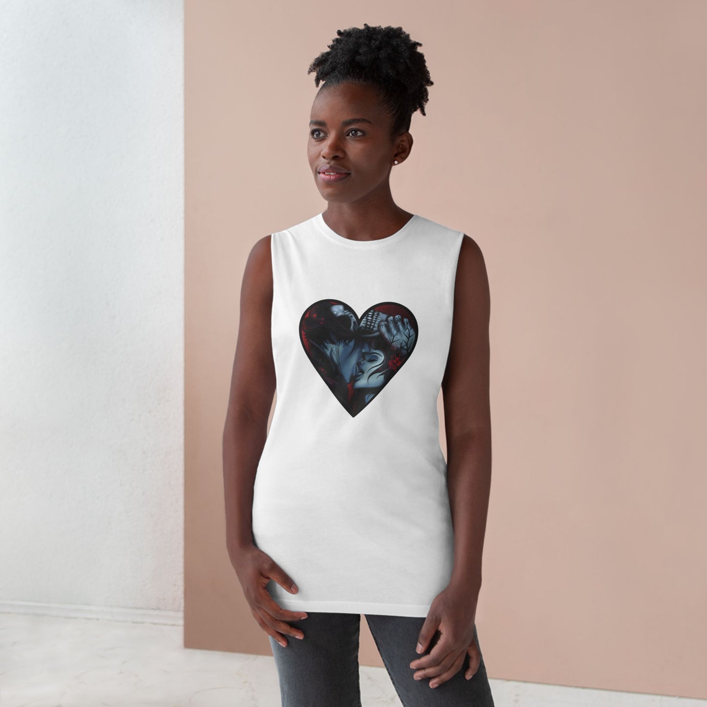 "LICK" Unisex Heart Graphic Tank