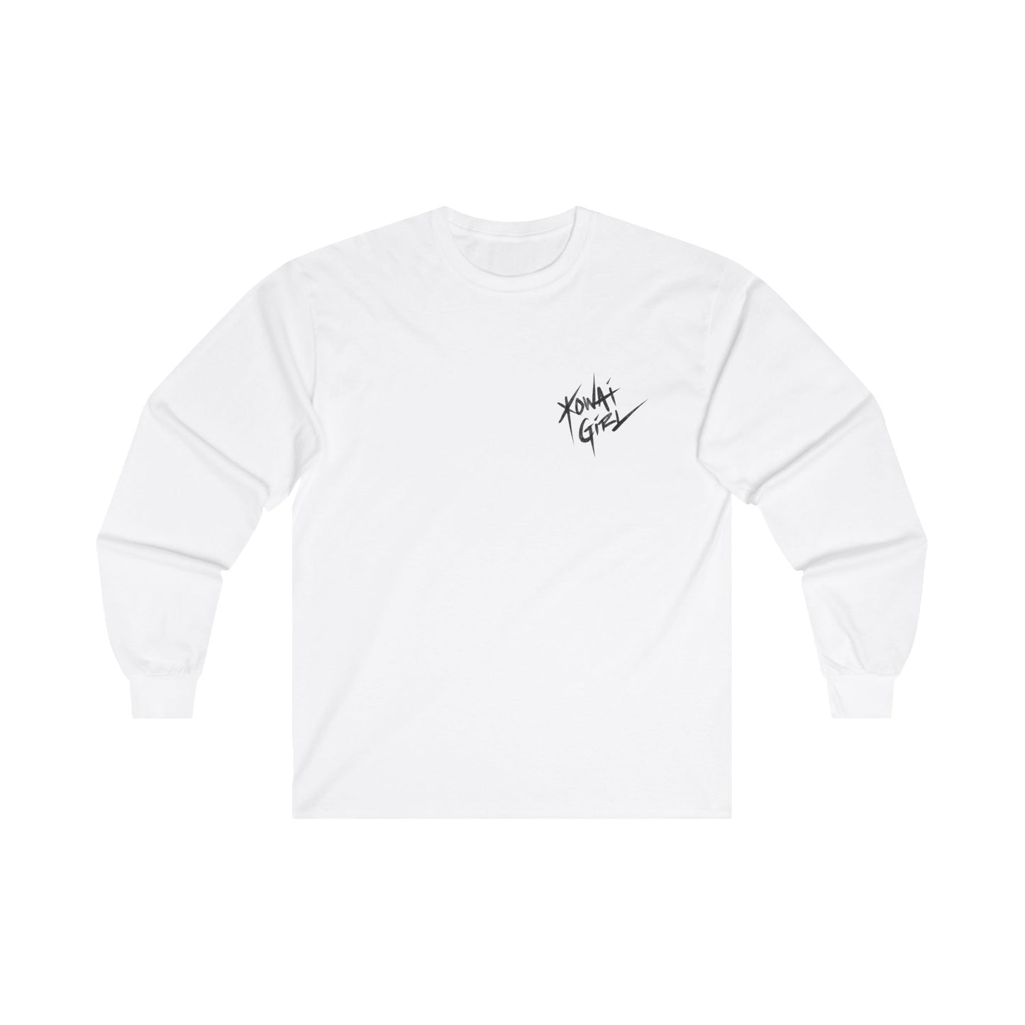 "MINE" Unisex Ultra Cotton Long Sleeve Tee (FRONT & BACK PRINT)