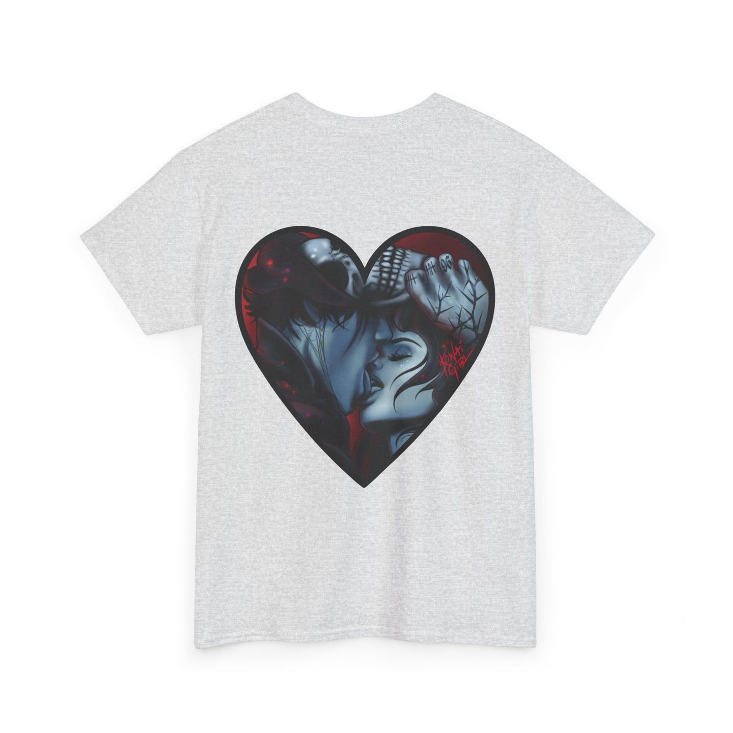 "LICK" Unisex Heavy Cotton T-Shirt (FRONT & BACK PRINT)