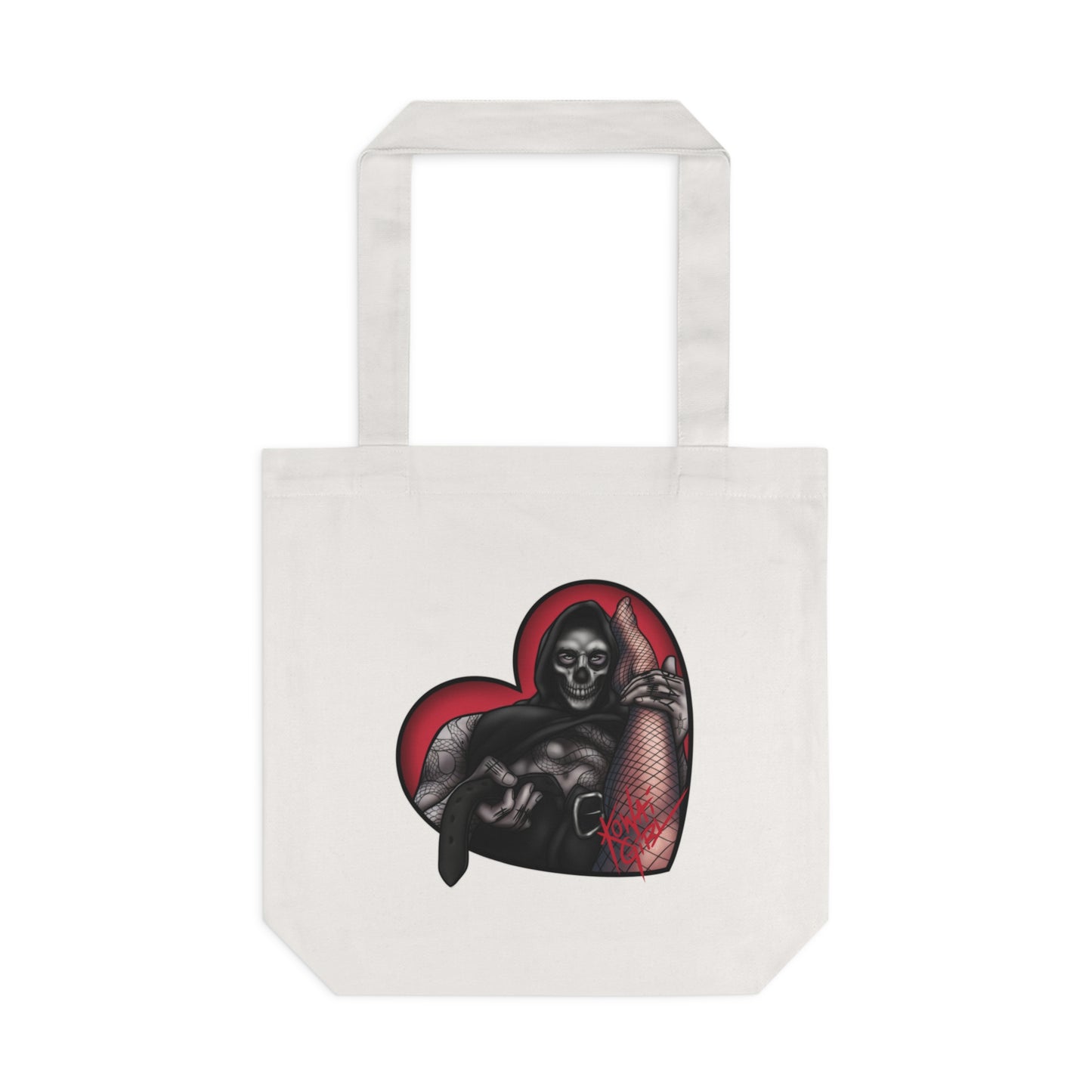 "BAD LOVE" Cotton Tote Bag